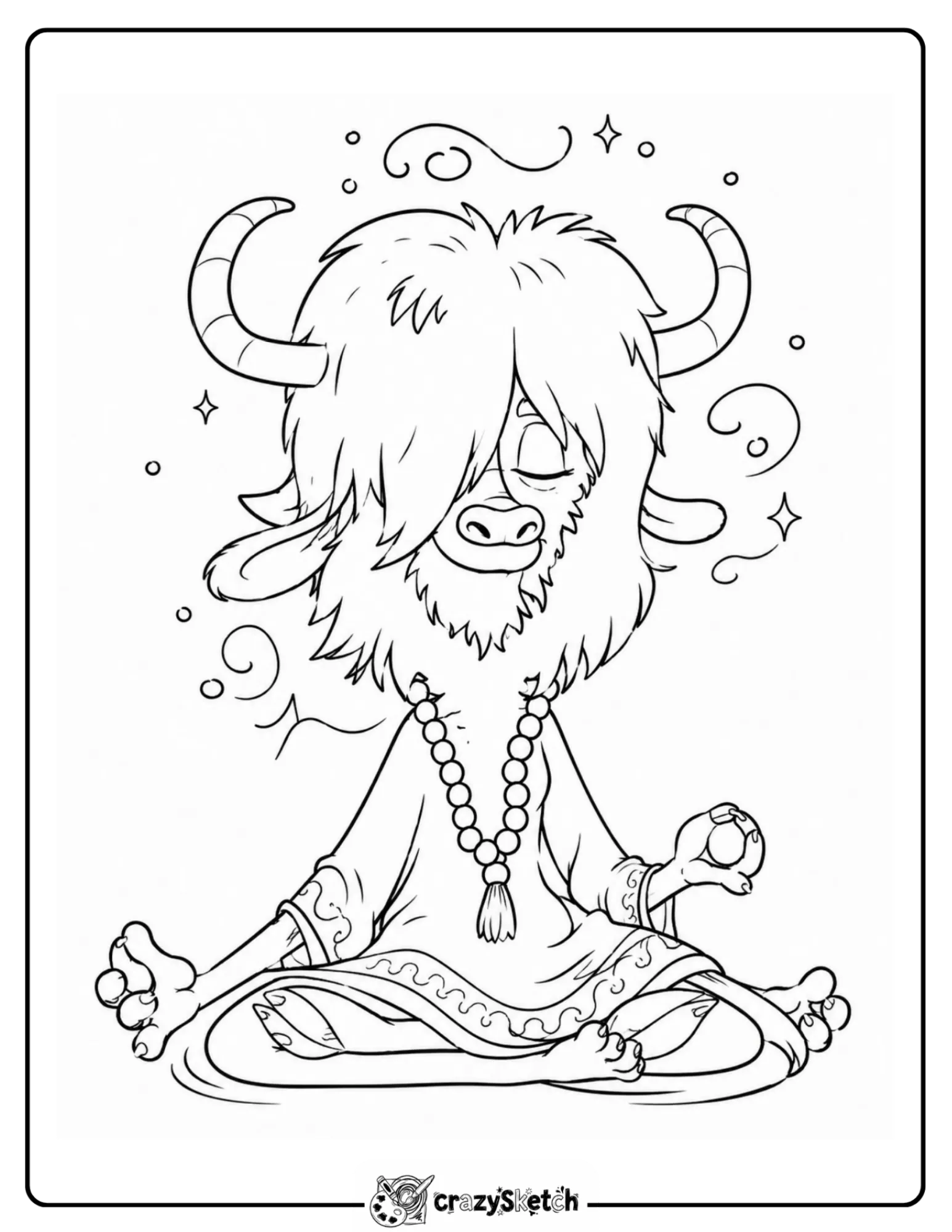 Zootopia character coloring page