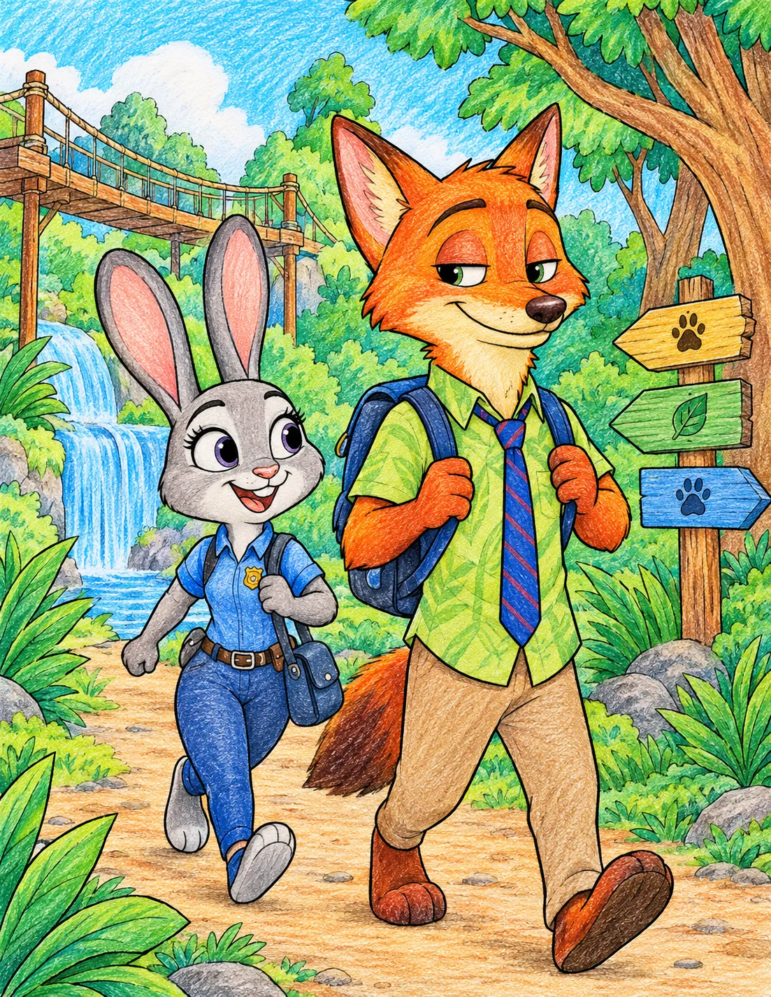 Zootopia Coloring Pages